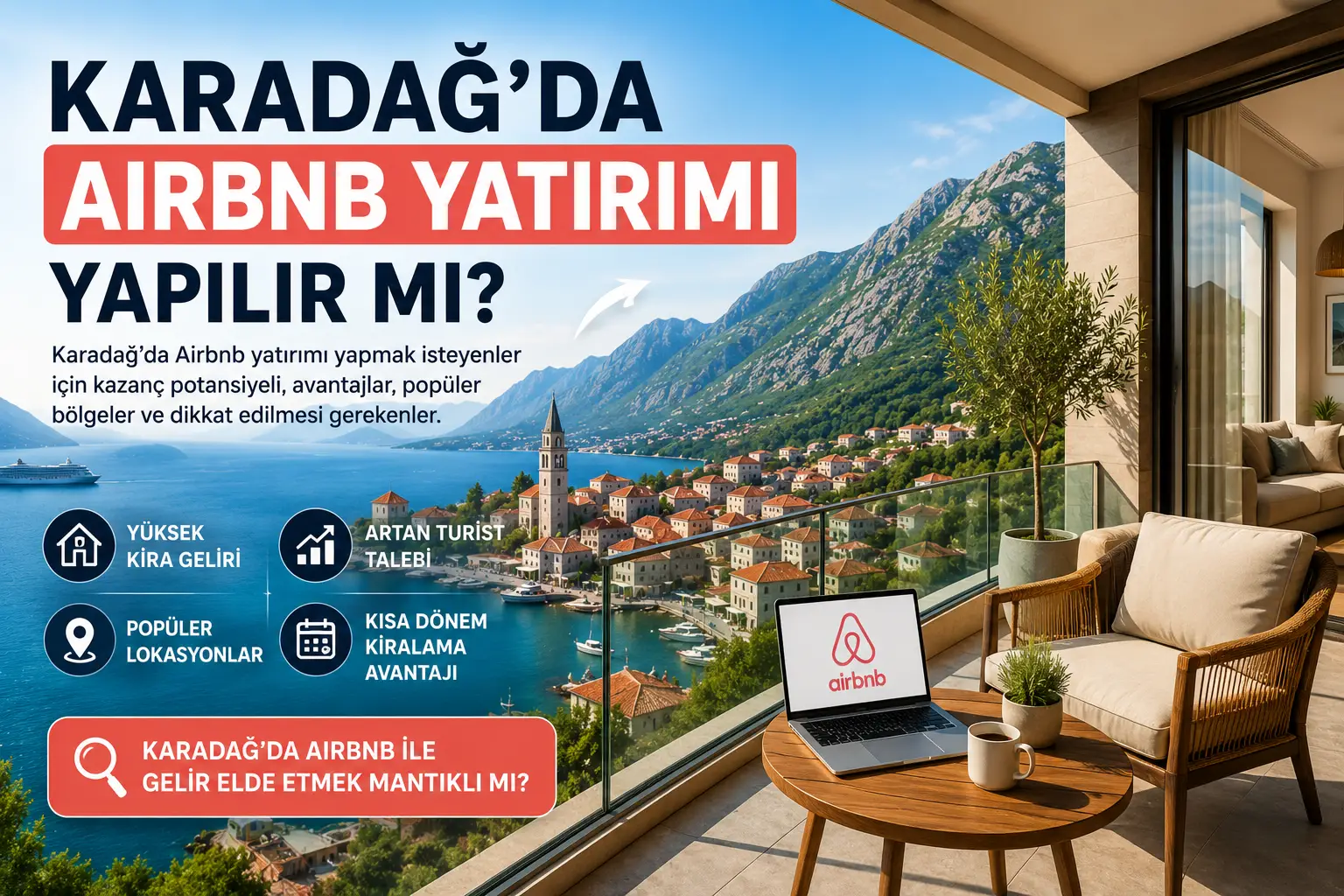 Karadağ’da Airbnb Yatırımı Yapılır mı?