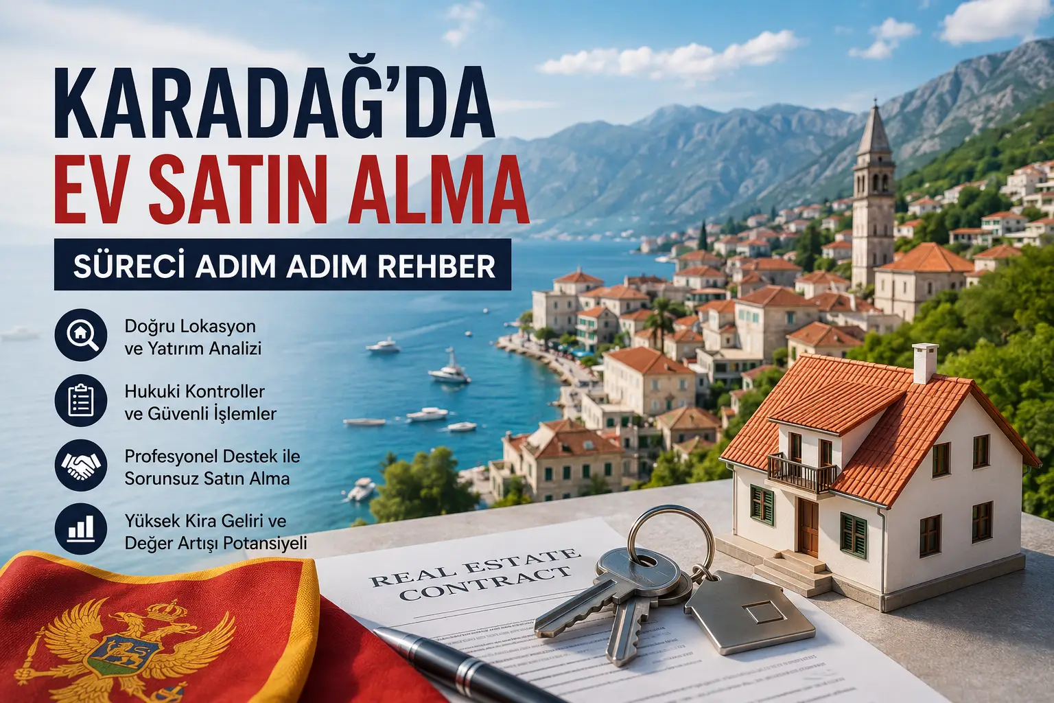 Karadağ’da Ev Satın Alma Süreci Adım Adım 2026 Rehberi
