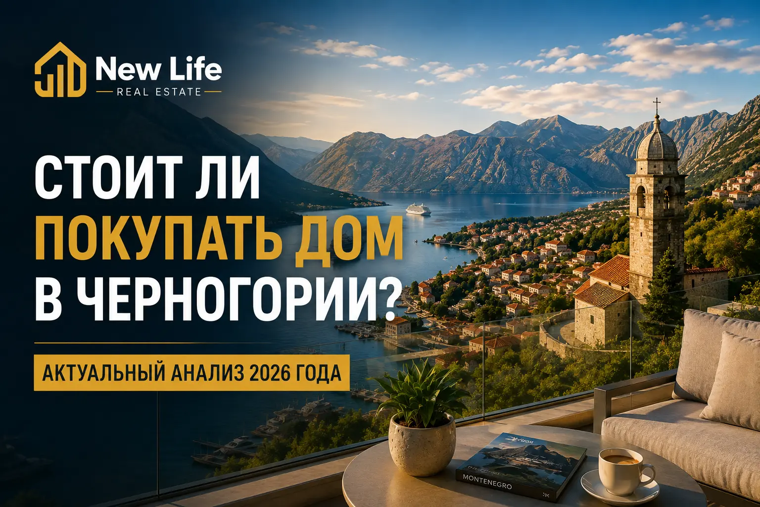 Стоит ли покупать недвижимость в Черногории? Актуальный анализ на 2026 год