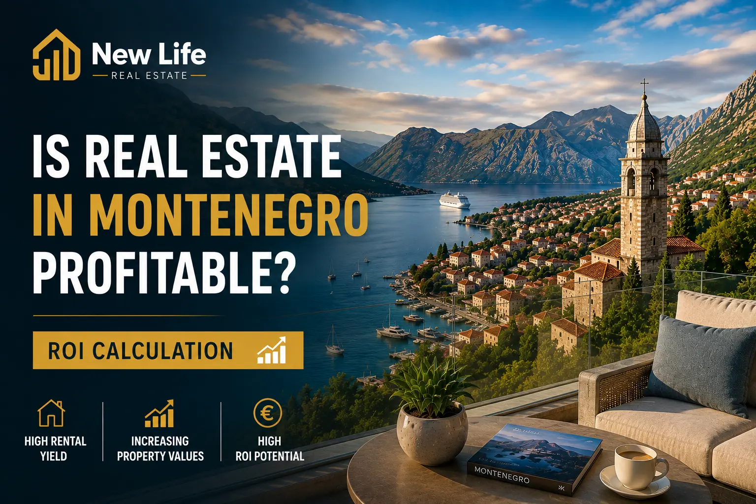 Is Real Estate Investment in Montenegro Profitable? ROI Calculation
