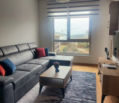 Beciçi de 1+1 Yıllık kiralık  daire deniz manzaralı