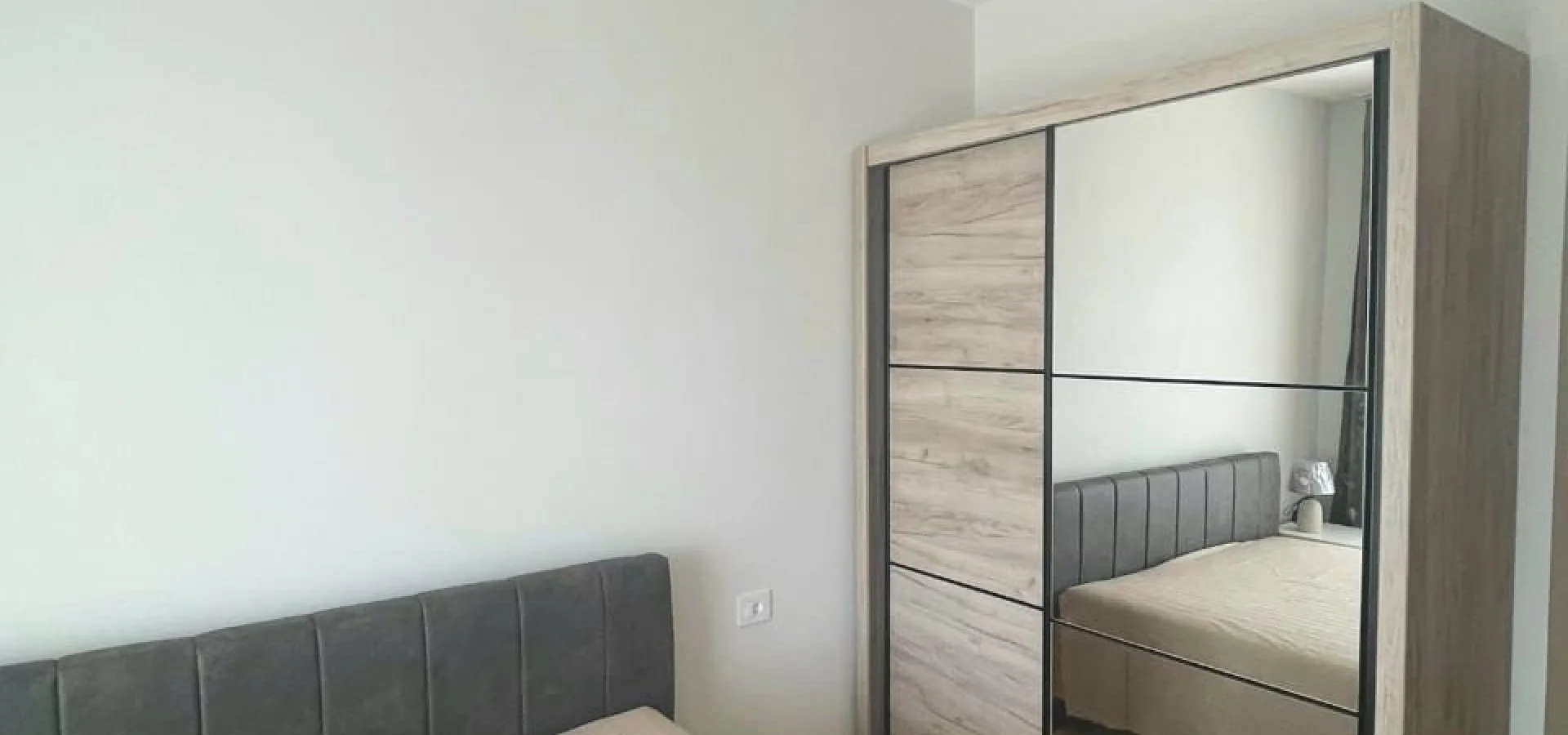 Beciçi de 1+1 Yıllık kiralık  daire deniz manzaralı