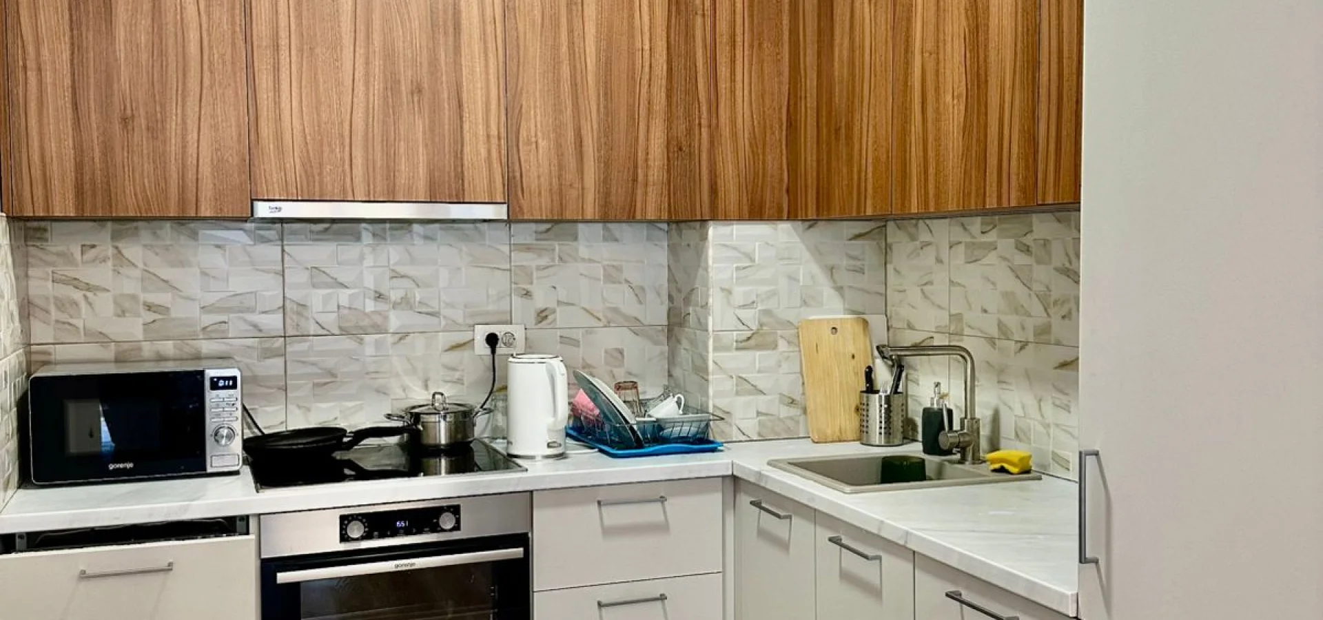 Beciçi de 1+1 kiralık daire