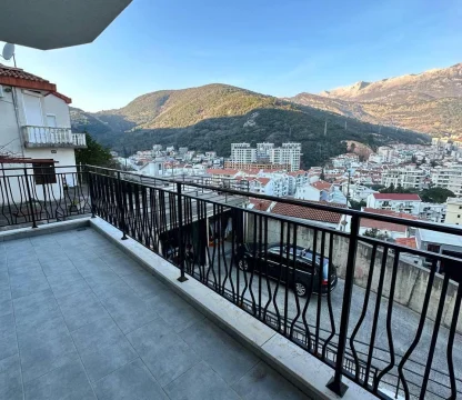 Budva da  1 + 1  satılık geniş daire