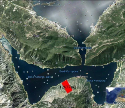 Kotor  Perast ‘ta Denize sıfır satılık arsa