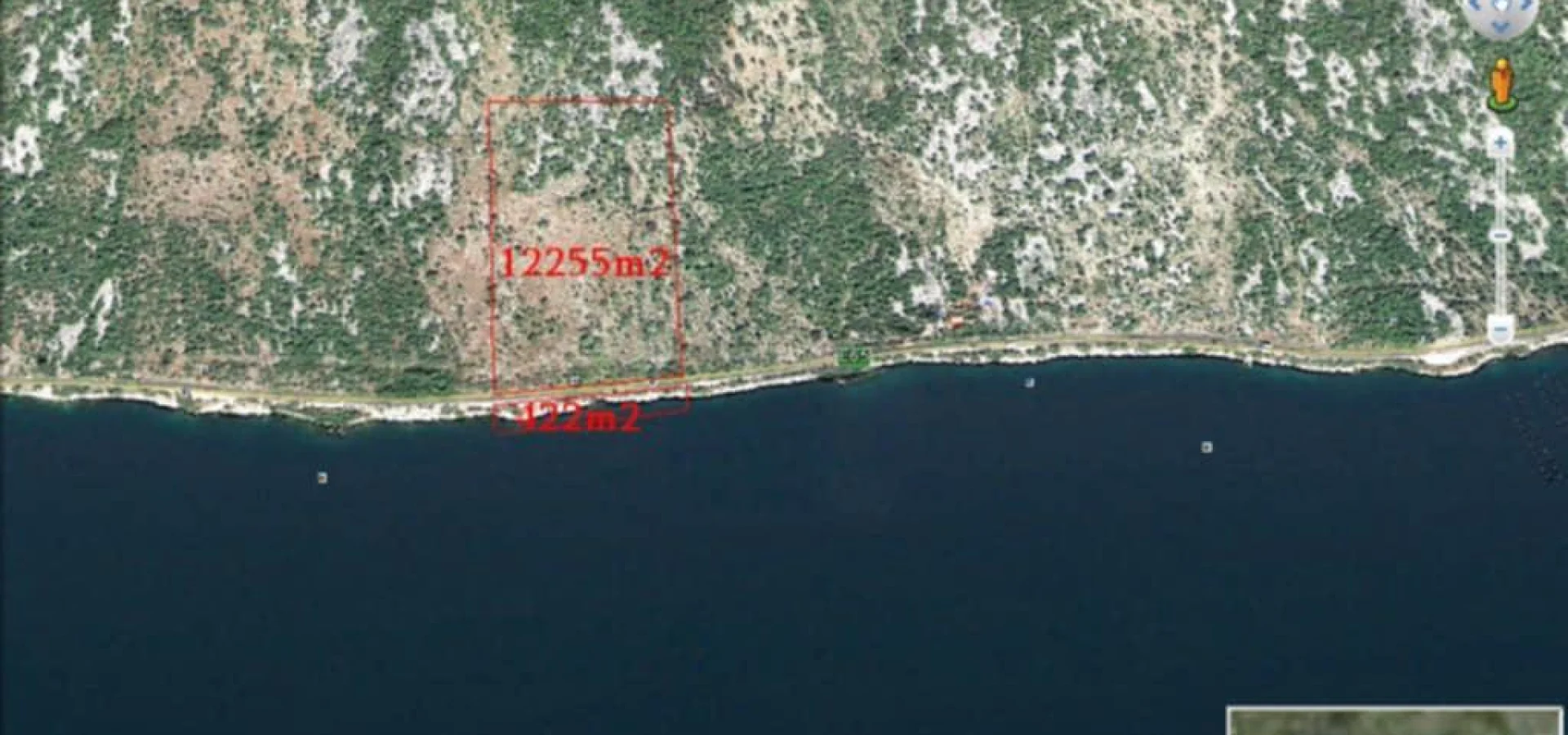 Kotor  Perast ‘ta Denize sıfır satılık arsa