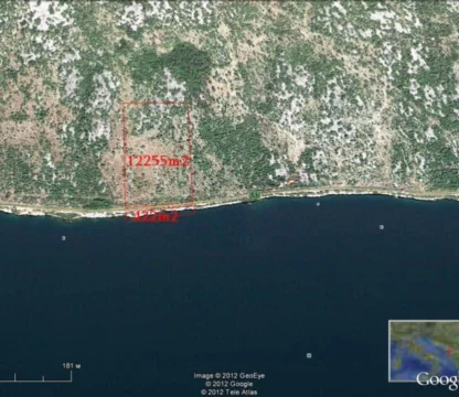 Kotor  Perast ‘ta Denize sıfır satılık arsa