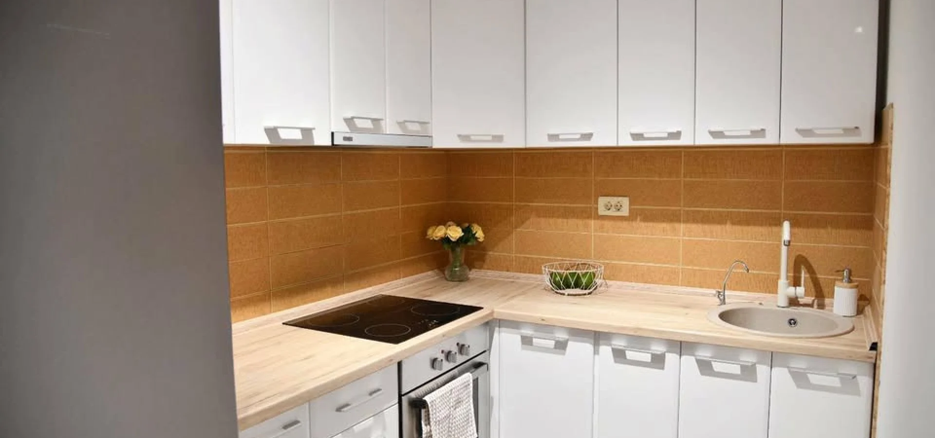 Beciçi de konforlu Geniş 1 + 1 satılık daire